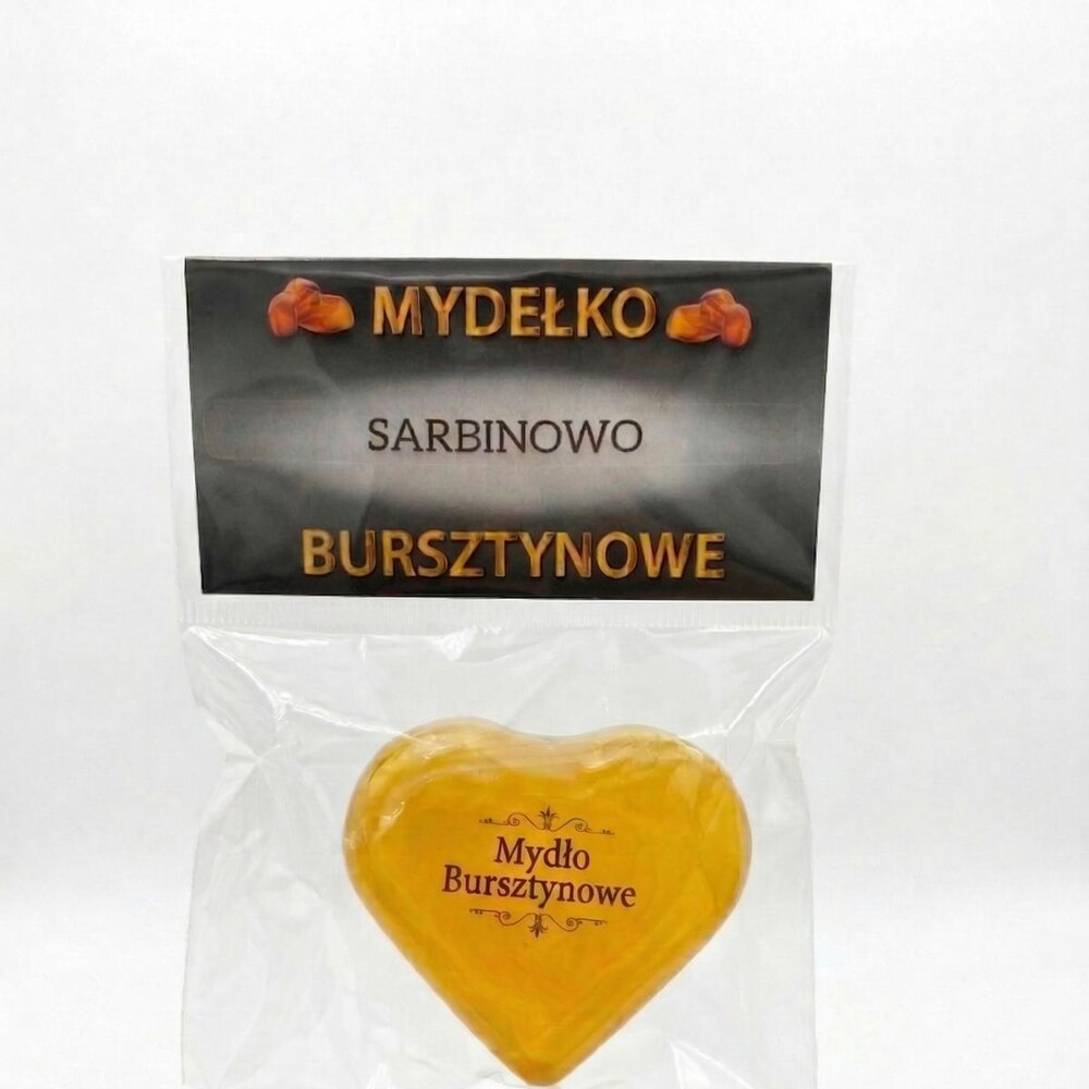 Mydełko Bursztynowe — SARBINOWO (serce)